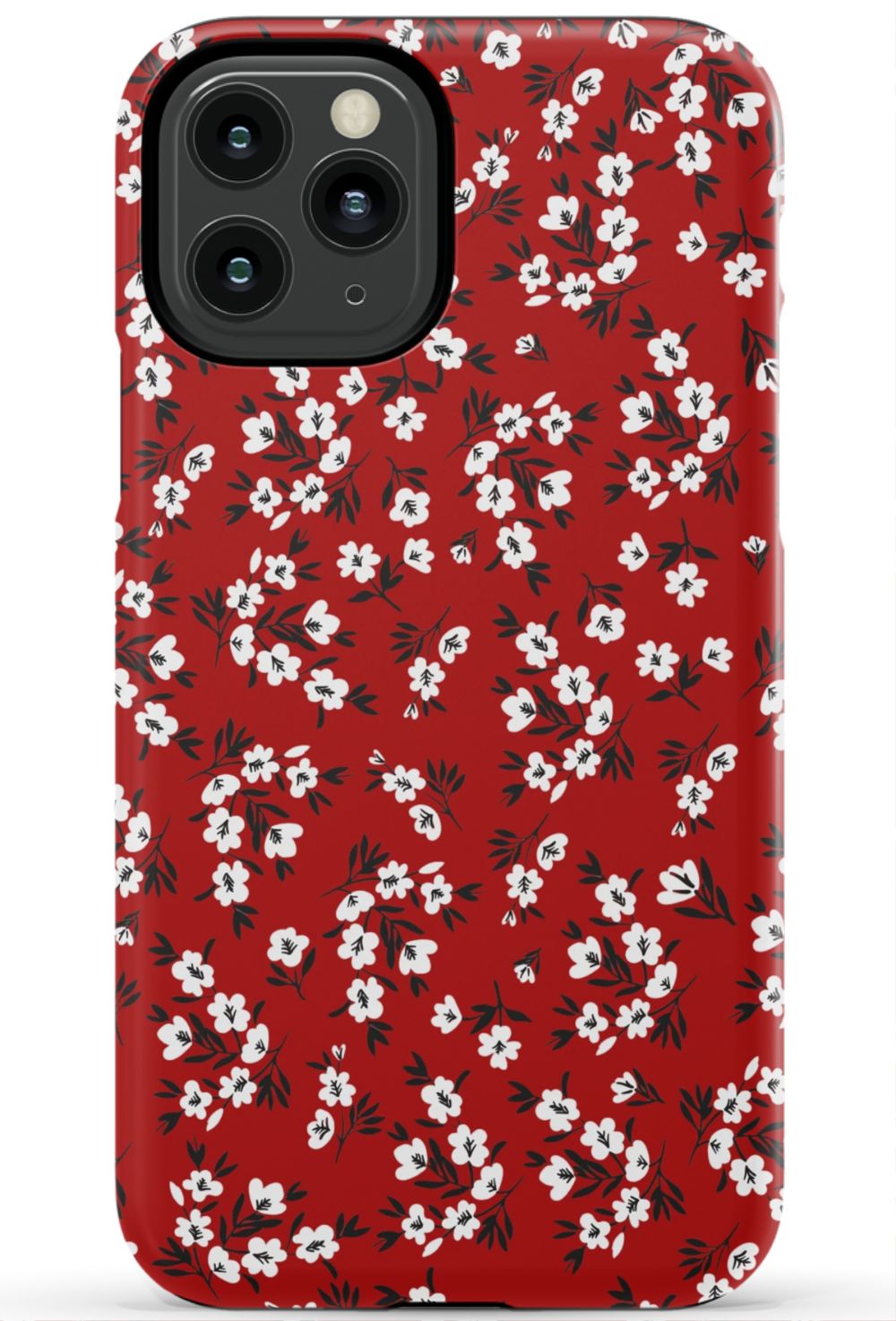 Red Blooming Phone Case - B7Cases